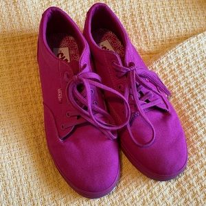 VANS - Pink Lace up Vans